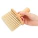 Neck Duster Brush Wooden Handle Haircut Neck Duster Brush For Barber Shop Hairstylist Broken Hair Sweep Brush for for Face and Neck