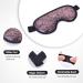 NEWGO Rosegold Gel Eye Mask - Cold Therapy Clay Mask for Dry Eyes, Headaches, Dark Circles - Soft Plush Backing - Relieve Migraines and Sinus Pressure - Buy Online on GoSupps.com