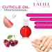 Lalill Nail Cuticle Oil 75ml - Cherry Nail Care Oil for Healthy Nails & Skin - Vegan Spa Manicure with Pipette - Buy Online on GoSupps.com