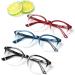 3 Pack Stylish Reading Glasses Spring Hinge Black/Tortoise 2.25x for Men and Women - Buy Online on GoSupps.com