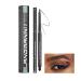 BIOKUSY Multichrome Eyeliner Pencil  Chameleon Metallic Glitter Gel Eyeliner  Green Purple Color Shifting  Waterproof Smudge Proof Graphic Eye Liner Makeup (Peacock A)