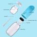 Cibaabo Dog Water Bottle with Food Container | Leak Proof Portable Pet Dispenser | Carbon Filter for Drinking | Ideal for Travel, Walking, Hiking | 10oz - Blue - Buy Online on GoSupps.com