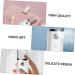 Healeved 3pcs Hydrating Instrument Portable Humidifiers Mini Sprayer Cool Spa Moisturizing Face Abs White - Buy Online on GoSupps.com
