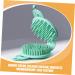Frcolor Soft Double-Sided Shampoo Brush - Hair Washing & Scalp Massager for Salon & Home Use | Wellness Hair Care Accessory - 25.7x7.5x2.6cm - Buy Online on GoSupps.com