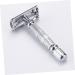 Beaupretty Vintage Double Edge Safety Razor - Chrome Plated Manual Shaver & Mustache Razor for Face - Old Fashioned Alloy Holder - Buy Online on GoSupps.com