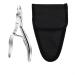 Nail Clipper for Thick Nails Nail Clipper lngrown Toenail Cuticle Nippers Nail File Dead skin Remove pedicure Stainless Steel Cutters Tools Nail Maincu (Color : 1PCS)