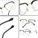 Progressive Multifocus Reading Glasses for Men - Trendy Large Frame Blue Light Blocking & Anti-Glare 1.5x Silver Readers - Buy Online on GoSupps.com