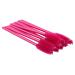 guohanfsh 50Pcs Makeup Brushes Eyelash Brush Disposable Mascara Wands Applicator Eye Lashes Eyebrow Cosmetic Tool Rose Red