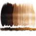 Buy Real Hair Extensions - Keratin U-Tip Bondings 100 Strands Medium Brown #4 18 (45cm) - Premium Quality Human Hair - Buy Online on GoSupps.com