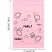 100 Pink Cartoon Sanitary Napkin Disposal Bags with Self-Adhesive Strip Seal - Odor Control for Tampons and Pads - Buy Online on GoSupps.com