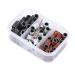 Nail SandingBands Professional Drill Bits Set 210/ SandingBands for Acrylic Gel Nails Dip Powder Nails and Manicure Pedicure B: Boxed sand ring HZSQ-02