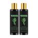 2 Pcs Rosemary Hydrolyzed Keratin Shampoo Rosemary Leaf Oil Shampoos Soft and Fluffy Cleansing Shampoos for Men and Women