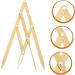 IWOWHERO 1pc Second Generation Scale Makeup Caliper Diy Eyebrow Ruler Brow Template Metal Dies Eyebrow Balance Ruler Eyebrow Shape Kit Molds Small Tools Stainless Steel Eyebrow Trimming 25x5x0.6cm Golden - Buy Online on GoSupps.com