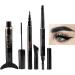 Waterproof Mascara Black Volume and Length | Eyeliner and Mascara Eye Makeup Set Eyeliner and Mascara Set Create Natural-Looking Professional Eye-Makeup Highly Pigmented Instantly Lengthen 06# - Buy Online on GoSupps.com