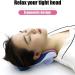 Pain Relief Cushion - Neck Relaxation Traction Device for Cervical Support & Tension Relief - Ideal Travel Pillow - Buy Online on GoSupps.com