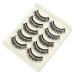 FRCOLOR 40 Pairs diamond false eyelashes false lashes natural look false eyelashes with rhinestones lash extensions women eyelash fake lash chemical fiber hard stem With diamond gem