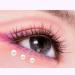 Fishtail Design Individual False Eyelashes - Long Soft Black 0.07 C Curl 8mm Premade Spikes for Elegant Beauty | International Shipping - Buy Online on GoSupps.com