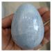 Crystal 1pc 300-340g Natural Blue Crystal Sparkling Blue Celestite polishing Stones Stone Collection