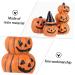KONTONTY 3pcs Halloween Pumpkin Decoration Mini Pumpkin Decoration Desktop Decor Mini Tombstones Halloween Decorations Clearance Halloween Birthday Decor Ornament Home Decor Miniature Model - Buy Online on GoSupps.com