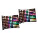 WOONEKY 2pcs 120 Powder Makeup Palette Glitter Eye Shadow Glitter Palette