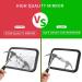 Permust 360 Swiveling Break-Proof Baby Rear Seat Mirror | Adjustable Elastic Straps | Compatible with Most Cars | Safe & Convenient Child Safety Solution - Buy Online on GoSupps.com