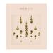 Gigi Gold Bindi Crystal Face Jewels - Indian Bindi Gold Multi Pack - Buy Online on GoSupps.com