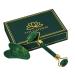 7th Gateway Jade Roller and Gua Sha Set - Skin Care Gift for Women Ergonomic Facial Roller Limited Edition Hand Made Luxury