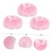 Housoutil 3pc Makeup Puff Set - Large Powder Puff & Talcum Powder Puff for Foundation | Vintage Hair Comb | Baby Pink - Buy Online on GoSupps.com