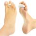 PEDIMEND Silicone Gel Toe Cap Sleeve + Silicone Gel Hammer Toe Straightener (2PAIR - 4PCS) - Overlapping Toe Nails - Prevent Painful Rubbing - Thumb Valgus Protector - Unisex - Foot Care - Buy Online on GoSupps.com