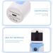 MILISTEN 1 Set Hydrating instrument facial steamers Spray Humidifier skin Face steam engine care - Buy Online on GoSupps.com
