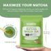 HANDPICK Poudre de Matcha (100g 50+ Tasses) Authentique Poudre de Th Vert Matcha Japonais Directement de Shizuoka Japon Matcha pour Latt s Smoothies Matcha 100 g (Pack of 1) - Buy Online on GoSupps.com