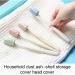 Ioiuskku Portable Toothbrush Covers - 4 Pack Travel Hygiene Holder Compact & Durable ABS Design - Buy Online on GoSupps.com