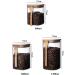 Storage Sealed Coffee Cans With High Borosilicate Glass + Bamboo and Wood Fresh-keeping Sealed Cans for Easy Storage and Anti-flavor Tea and Coffee Beans Cans Home Kitchen (Wood Color) - Buy Online on GoSupps.com