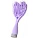 Volumizing Hair Comb Portable Hollow Out Design Gentle Hair Brush Dry Wet Use Excellent PP PET Material - Buy Online on GoSupps.com