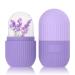 Geeric Ice Roller Ice Roller Face Face Massage Facial Ice Roller Face Folding Anti-Aging Fold Dark Rings Reduce Schakelkater Striping Violet