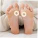 SEWOART 10 Sheets Corn Pads for Toes Corn Pads for Feet Foot Corn Pads Replaceable Callus Pads Metatarsal Pads Foot Care Supplies Corn Cushion Sticker White Portable Felt White 3.50X3.50X0.20CM - Buy Online on GoSupps.com