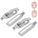2PCS Ingrown Toenail Corrector Stainless Steel Paronychia Correction Tool with 2 Replacement Corrector for Effective Pain Relief for Toenail Correction - Buy Online on GoSupps.com