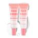 Poreless Face Primer, Strong Adhesion Makeup Primer, Smooth Finish, Flawless Moisturizing, Clear Milky Moisturizing Primer (30ml × 2 Pack)