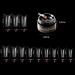 Cycullinyt 60Pcs Gel Nail Forms Extension Mold - Full Cover Clear False Nails Tips - Poly Extension Nail Forms in 12 Sizes for DIY Nail Art - Buy Online on GoSupps.com