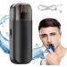 tesrgre Nose Hair Trimmer 2 in 1 Nasal Hair Cutter Electric Portable Nose Trimmer Rechargeable with Dust Protection Cap Black - Buy Online on GoSupps.com