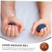 Abaodam 2st Health Ball Handball - Premium Wooden Baoding Massage Balls for Foot Muscle Relief | Physically Enhanced Spiked Roller | 5.5x5.5cm Rosewood Red - Buy Online on GoSupps.com