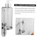 Alipis 1pcs Soap Liquid Bottle Wall Hanging Bracket Wall Lotion Pump European Style Toiletries - Buy Online on GoSupps.com