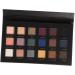 FOMIYES 18 Matte Cream Eyeshadow Makeup Palette Eyeshadow Eyeshadow Eye Shadow Miss Tray Flash medium Black - Buy Online on GoSupps.com