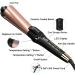 Wizchark 2 in 1 Hair Straightener & Curler 1.25 Inch - Ceramic Ionic Flat Iron Curling Iron for Short & Long Hair - Dual Voltage, Fast Heating, Auto Shut-Off - Buy Online on GoSupps.com