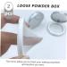 FOMIYES 16 Pcs Powder Box Body Powder Puff Flour Holder Thin Powder Holders Foundation Box 7.5x7.5cmx8pcs Assorted Colorx8pcs - Buy Online on GoSupps.com