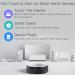 Intelligent Smart Ring for Men | RFID Integration & Health Sensors | Universal Ceramic Mobile Device - Buy Online on GoSupps.com