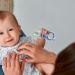 Maseaxi Baby Obst Feeder - Dinosaur Suction Cleaner & Bite Ring for Infants | Baby Diet Accessories for Toddlers & Newborns (Blue) - Buy Online on GoSupps.com