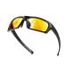 Gaming Glasses Blue Light Blocking - Anti Glare Fatigue Eyestrain and Prevent Headaches - Accessory for E-sport and Computer Working - Gifts for Blue Light Sensitive Man Women and Kids Wrap Around Amber