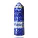 Xiannvxi 2 "Lapislazuli crystals healing crystal wall gemstones stones tower natural hexagonal point rods meditation energy therapy stones lapislazuli 2 inches