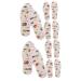 VALICLUD 6 Pairs Children's Insoles Shoe Insert Shoe Insoles Children Shoe Insets Insoles for Shoes Replacement Shoe Insoles Insoles Shoe Insert Children Shoe Insert As Shownx2pcs 15.20X5.80X0.40CMx2pcs